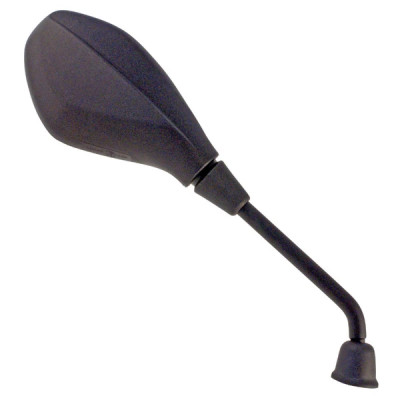 Rétroviseur adaptable noir homologué CE droit (OE CM175017) pour Gilera 50 Runner 2008+, 125 Runner 2008+