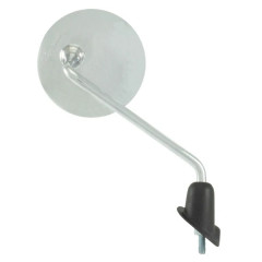 Rétroviseur adaptable chrome droit adaptable homologué CE OEM : 00188024 pour Kymco 50-125 Like 2009+