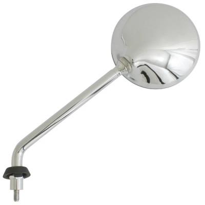 Rétroviseur gauche Vicma chrome homologué CE pour Piaggio 50 LXV 2006-2009, Vespa 125 LXV 2009-2013, Vespa 125-250-300 GTS, Vespa 300 GTV 2009-2013, Vespa 125-250 GTV 2006-2009