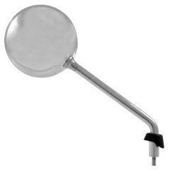 Rétroviseur adaptable droit noir homologué CE pour Piaggio 50-125 Liberty I-Get IE après 2015 (OE CM020418)