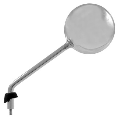 Rétroviseur adaptable noir homologué CE pour Piaggio 50-125 Liberty I-GET IE 2015+ gauche (OE CM020417)