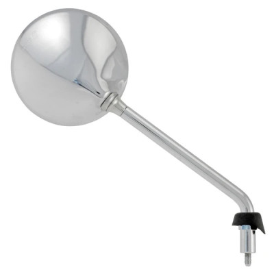 Rétroviseur adaptable droit chrome homologué CE Piaggio 50-125 Vespa LX 2005+, 150 Vespa 2006-2013 (OE CM020405)