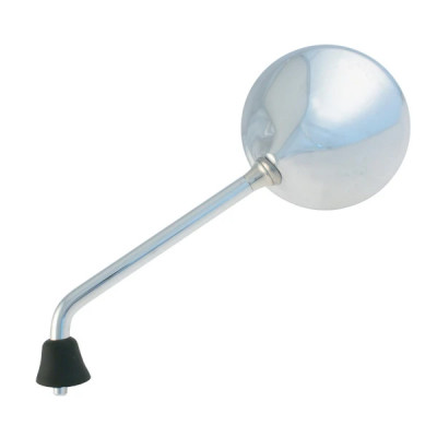 Rétroviseur adaptable chrome homologué CE Piaggio 50-125 Vespa LX après 2009, 150 Vespa 2009-2012 gauche (OE CM179801)