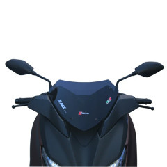 Bulle-saute vent FACO fumé pour maxi-scooter Yamaha 125 Xmax (2018-2022), 300-400 Xmax (2017-2022)