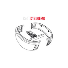 Kit latéral Shad D1B50EMR pour top case SH50