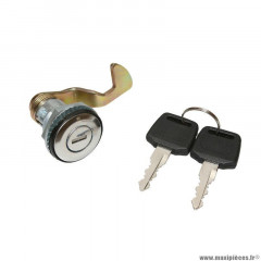 Kit serrure top case PIAGGIO OEM 602884M pour scooters 50-125 Vespa LX, Vespa-S, Fly, 125-300 Vespa GTS, Gilera 125-250-300 Nexus, Aprilia 125-300 SR-Max