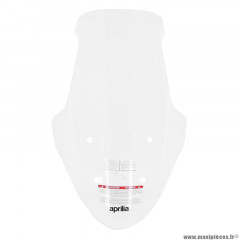 Pare brise PIAGGIO transparent OEM 1B009827 pour scooter APRILIA 50 SXR 2021+