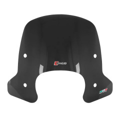 Pare-brise Faco fumé bras chromés pour Kymco 125 Like 2017-2019