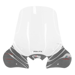 Pare-brise transparent Faco pour maxi-scooter KYMCO 300 Agility R16 ABS après 2019