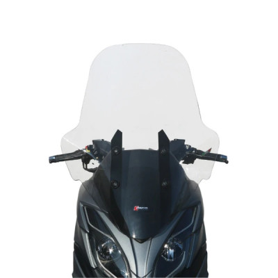 Pare-brise Faco transparent pour Kymco 300 G-Dink 2017+ (H 815mm - L 610mm)