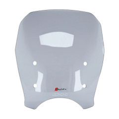 Pare brise moto FACO fumé (hauteur 385mm) pour Benelli 500 Leonicino 2017-2019