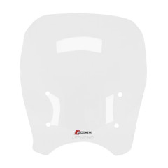 Pare brise moto FACO transparent HIGHT hauteur 385mm pour Benelli 500 Leoncino 2017-2019