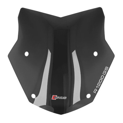 Pare brise Faco fumé court pour BMW 1200 R GS 2013-2018, R GS Adventure 2013-2018 hauteur 350mm