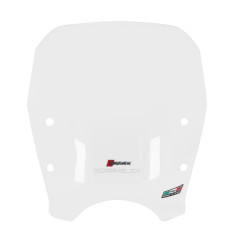 Pare brise moto FACO transparent HIGHT 420mm pour Ducati 400-800 Scrambler 2015-2019