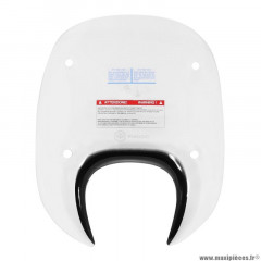 Pare-brise transparent PIAGGIO origine 1B004693 pour 125 Medley 2016-2019