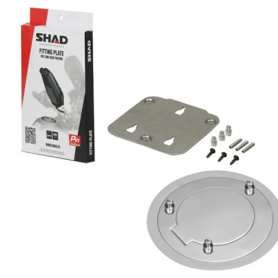 Pin system SHAD pour sacoche de réservoir - Réf. X014PS - Kawasaki 650 ER-6N/ER-6F après 2005, 650 Ninja après 2017, 750 Z750 2007-2012, 800 Z800 2013-2017, 600 ZX-6R 2009-2012