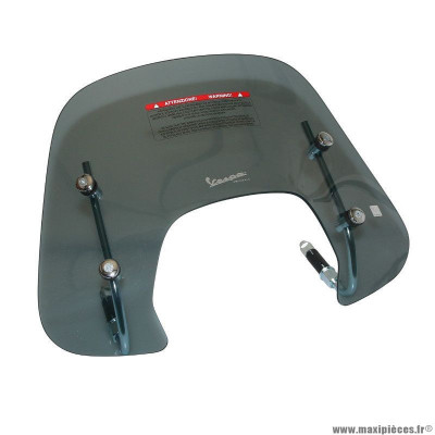 Saute vent court PIAGGIO fumé OEM 1B001162 pour scooter 50-125 Vespa Sprint 2014+