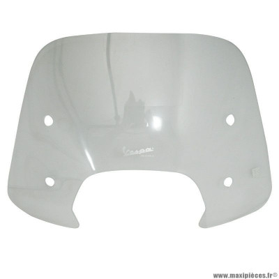 Saute vent court PIAGGIO transparent OEM 1B001027 pour scooter 50-125 Vespa Sprint après 2014