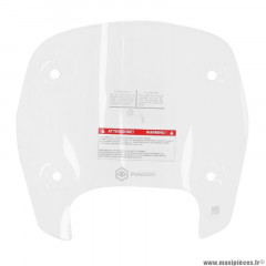 Saute vent PIAGGIO transparent OEM 1B007678 pour scooters Medley 125-150 2016-2020