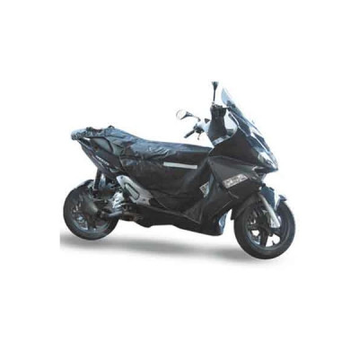 Tablier couvre jambe TUCANO URBANO R043-N Termoscud pour Gilera 125-250-300-500 Nexus et Aprilia 125 SR Max 2011-2014 (système anti-flottement SGAS)