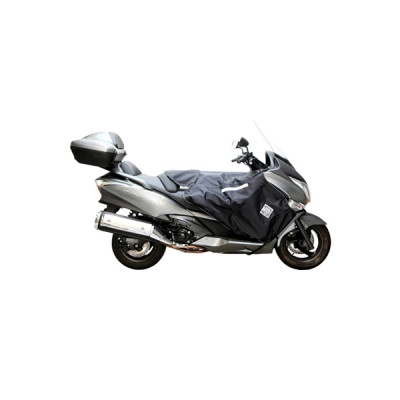 Tablier couvre jambe TUCANO URBANO Termoscud R074-N système anti-flottement pour Honda 400-600 Silver Wing après 2009