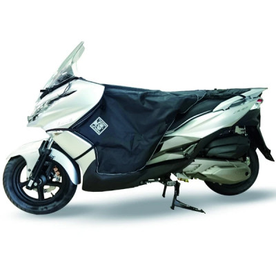 Tablier couvre jambe TUCANO URBANO système anti-flottement SGAS référence R169-X pour Kawasaki 125-300 J après 2014