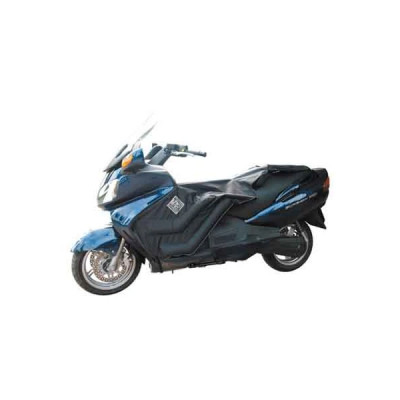 Tablier couvre jambe TUCANO URBANO R037-X système anti-flottement pour Suzuki 650 Burgman 2003-2012