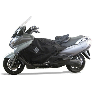 Tablier couvre jambe TUCANO URBANO pour maxi-scooter R165-X (TERMOSCUD) avec système anti-flottement SGAS pour Suzuki 650 Burgman après 2013