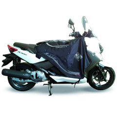 Tablier couvre jambe TUCANO URBANO système anti-flottement SGAS R167PRO-X pour Yamaha 125-250-300-400 XMAX 2013-2016, MBK 125-250-400 Evolis 2013-2017