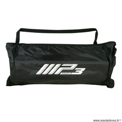 Tablier couvre jambes PIAGGIO noir pour maxi-scooter 300-350-500 MP3 LT après 2016 - OEM 605576M011