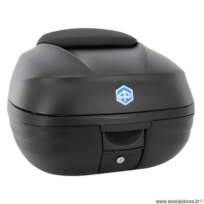 Top case 37L Piaggio livré avec porte bagage origine pour MP3 300 HPE 2019 noir -CM292707-