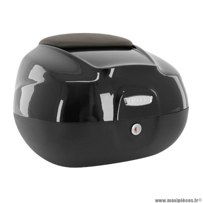 Top case 37L PIAGGIO noir 79-A (avec dosseret) pour maxi-scooter 125-150 Medley 2016+ - OEM CM277534