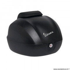 Top-case PIAGGIO 28L noir mat OEM 1B000572 pour scooter 50-125 Liberty 2006-2015