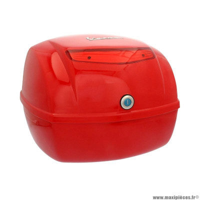 Top-case 32L PIAGGIO Rouge 894 OEM 67394900R7 pour scooter 50-125 Vespa LX après 2005, Vespa PX après 2001