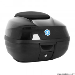 Top-case PIAGGIO 37L Noir brillant OEM CM308223 300-350-400-500 MP3 2016+