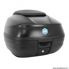 Top-case 37L PIAGGIO noir mat 93-B OEM CM308228 pour maxi-scooter 300-350-400-500 MP3 après 2016