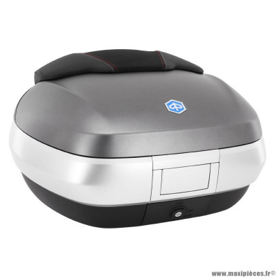 Top-case 50L PIAGGIO gris 785-a OEM CM308124 pour 300-350-400-500 MP3 2016+
