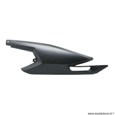 Aile-flanc arrière gauche PIAGGIO Déco carbone 50 SMT, RCR 2018+, 50 SX, RX 2018+ - 2H002501