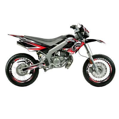 Autocollant-sticker-kit Déco VOCA RACING pour 50 à boite Derbi 50 Senda DRD Racing 2004-2009