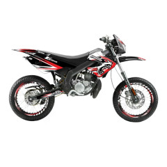 Autocollant-sticker-kit Déco VOCA RACING 50 à boîte pour Derbi 50 Senda X-Treme 2005-2009