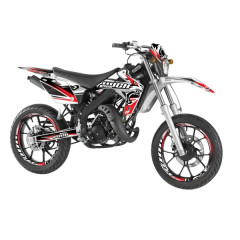 Autocollant-sticker-kit Déco VOCA RACING pour 50 à boite Rieju 50 MRT Pro