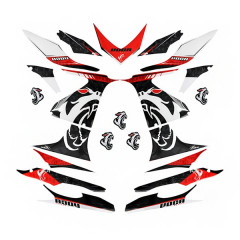 Autocollant-sticker-kit Déco VOCA RACING pour scooter MBK 50 Nitro 1997-2012 / Yamaha 50 Aerox 1997-2012