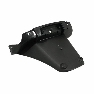 Bavette-garde boue arrière adaptable noir 50-125 Piaggio Vespa LX 2012-2014
