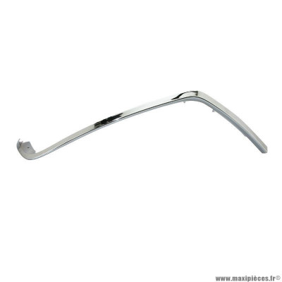Bordure de tablier droit chrome PIAGGIO origine 673639 pour Vespa 50-125 Primavera 2013+, Sprint 2014+
