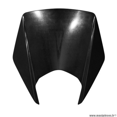 Bulle avant PIAGGIO noire 86420600W0N pour 50 à boîte Gilera 50 SMT, RCR 2011-2017 et Aprilia 50 SX, RX après 2018