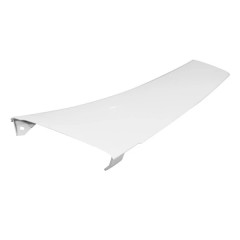 Cache avant latéral adaptable blanc brillant pour Yamaha 530 TMAX 2012-2014 droit