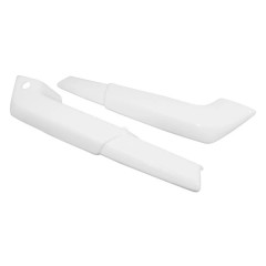Capotage moteur adaptable blanc pour Peugeot 103 MVL (x2)