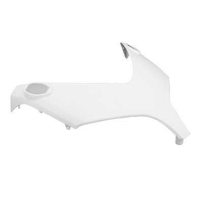 Carénage-dessus tablier avant adaptable blanc brillant style origine Yamaha 500 TMAX 2001-2007