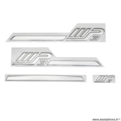 Autocollant aile arrière PIAGGIO origine pour maxi-scooter 125-250-300-400-500 MP3 2008-2014 -655853-