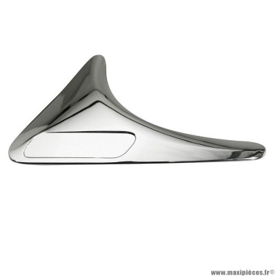 Déco de face avant droit chrome PIAGGIO origine 125-250-400 X8 2004-2006 (CM022302)